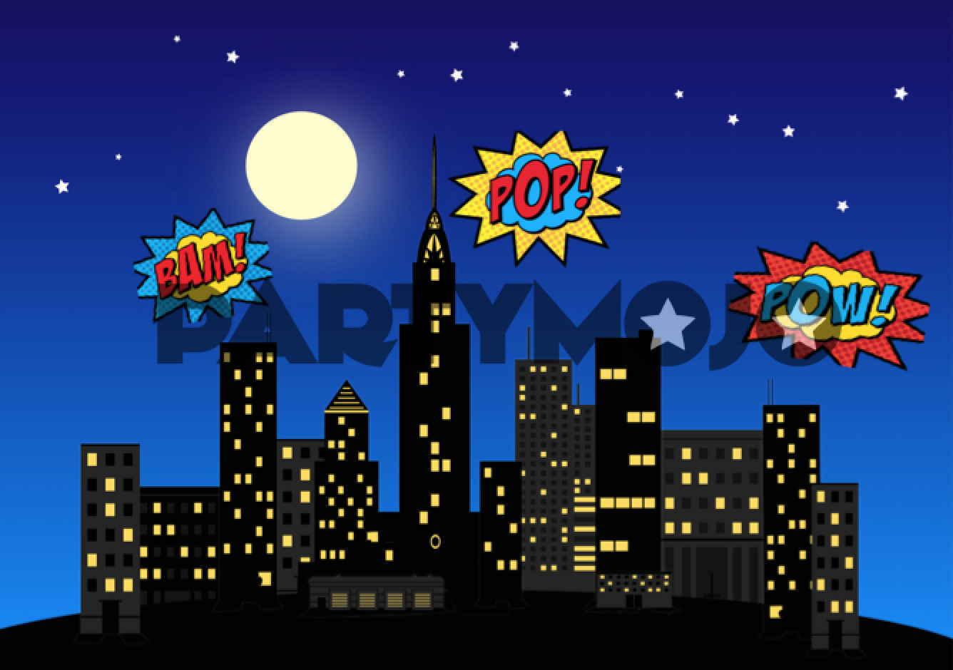 Superhero Themed Birthday Party Package Kids