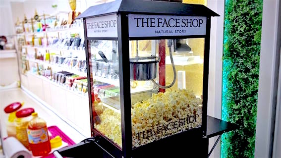 popcorn cart masking