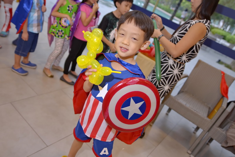 superhero themed party Singapore