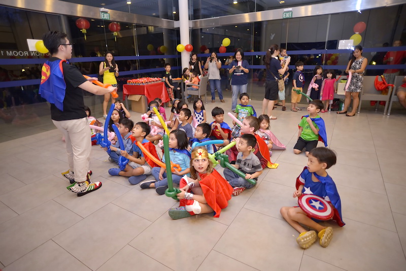 superhero themed party Singapore