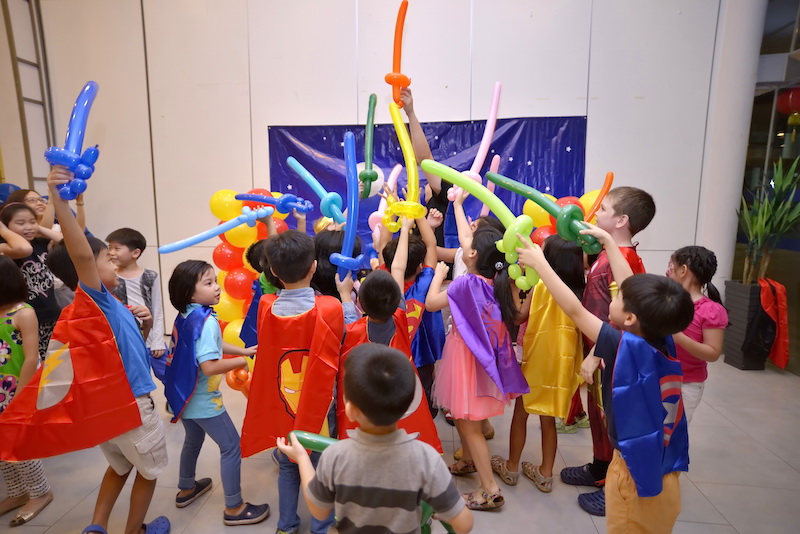 superhero themed party Singapore