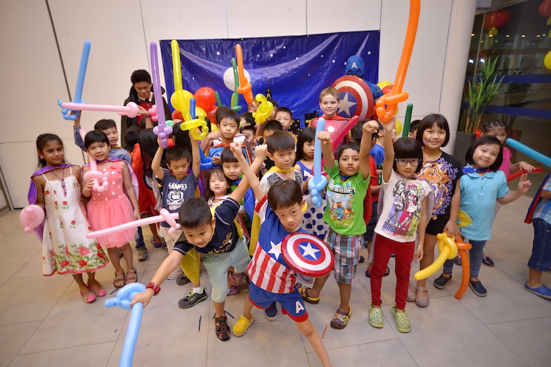 superhero themed party Singapore