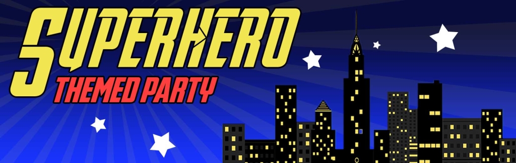 superhero themed kids birthday party package singapore