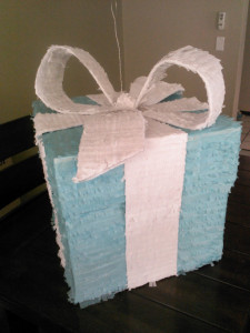 tiffany box pinata