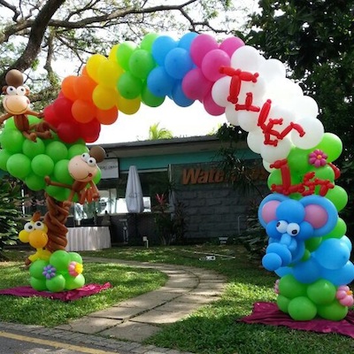 advanced balloon arch decoration singapore