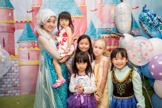 princess themed kids birthday party singapore