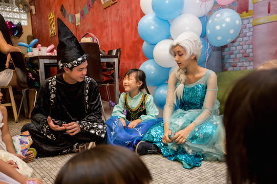 princess themed kids birthday party singapore