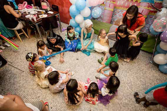 princess themed kids birthday party singapore