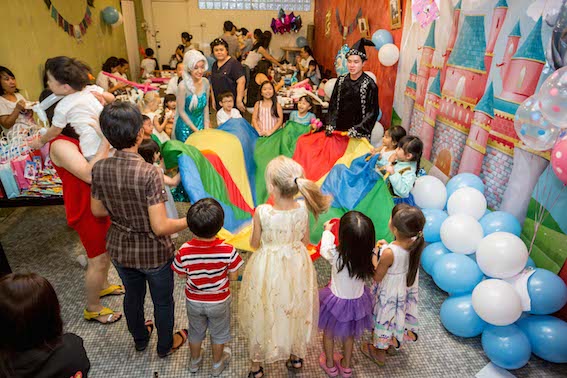 princess themed kids birthday party singapore