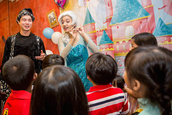 princess themed kids birthday party singapore