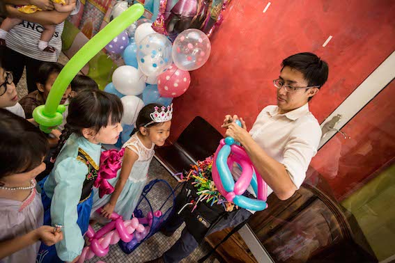 princess themed kids birthday party singapore 