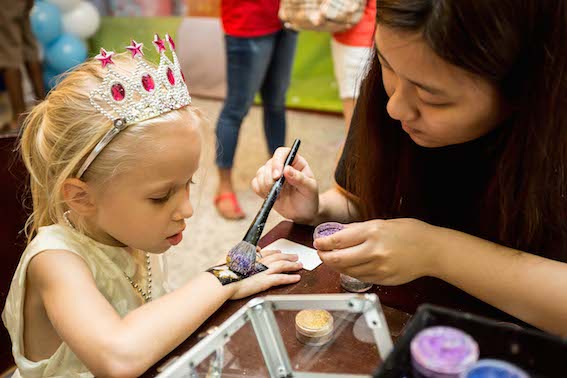 princess themed kids birthday party singapore 