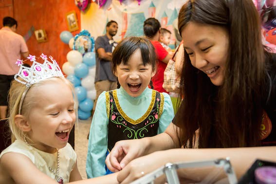 princess themed kids birthday party singapore 