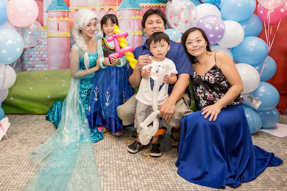 princess themed kids birthday party singapore 