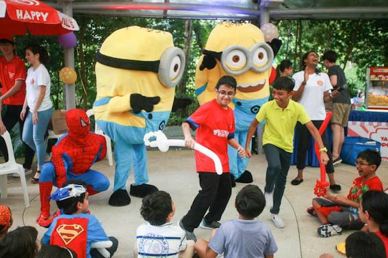 kids movie themed birthday party singapore