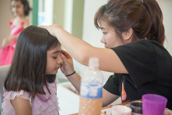 Face painting kids birthday party singapore