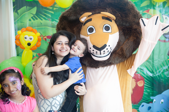 mascot appearance kids birthday party singapore