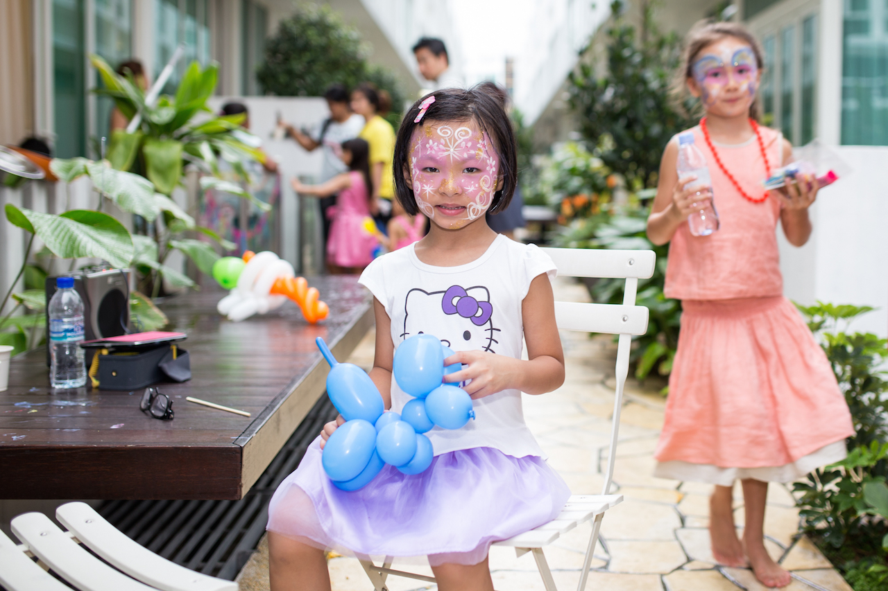 kids birthday party face painting singapore