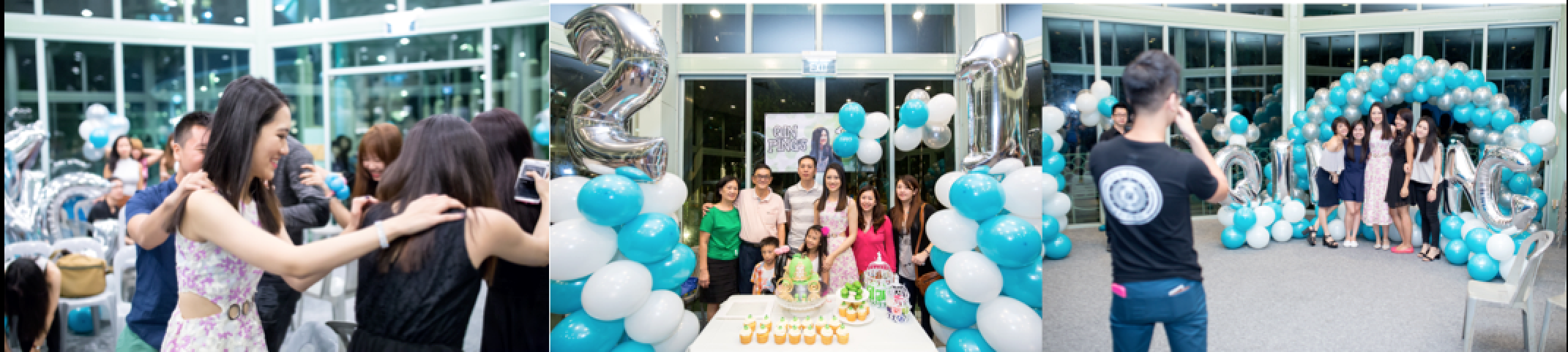 frozen birthday party celebration singapore