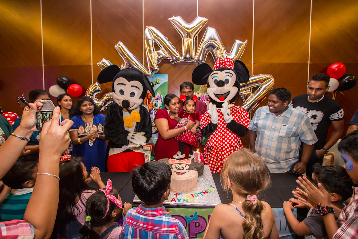 mickey and minnie inspired kids themed party in singapore