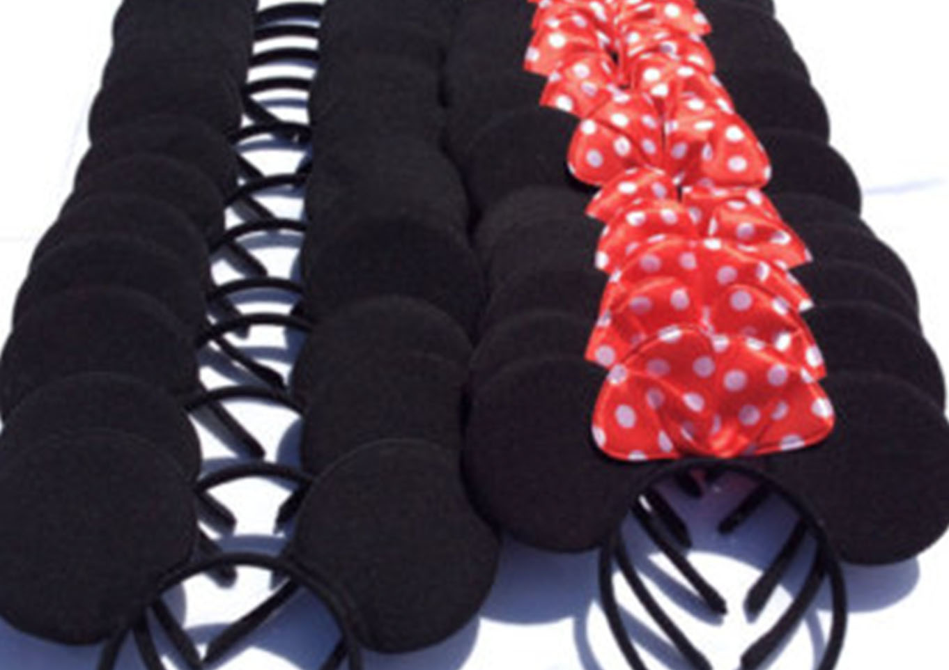 Mickey and Minnie Inspired mousey headbands and hairbands 