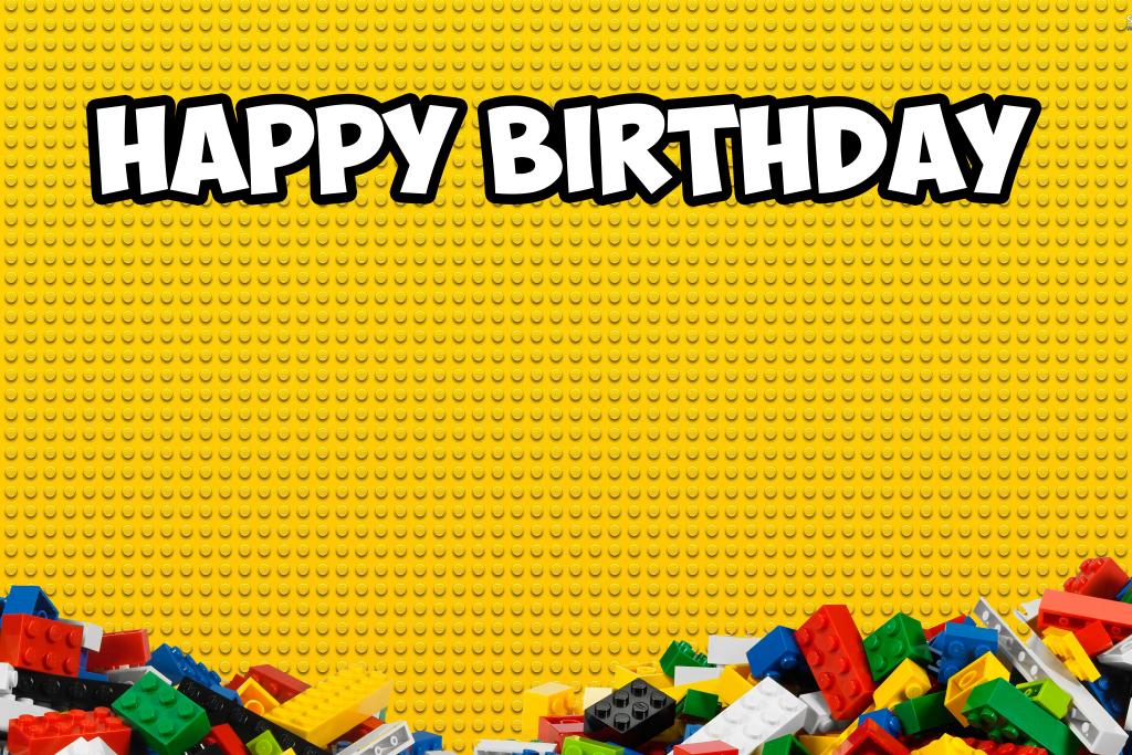 Featured image of post Lego Birthday Backdrop Simple basic colored balloons make the perfect backdrop for the party