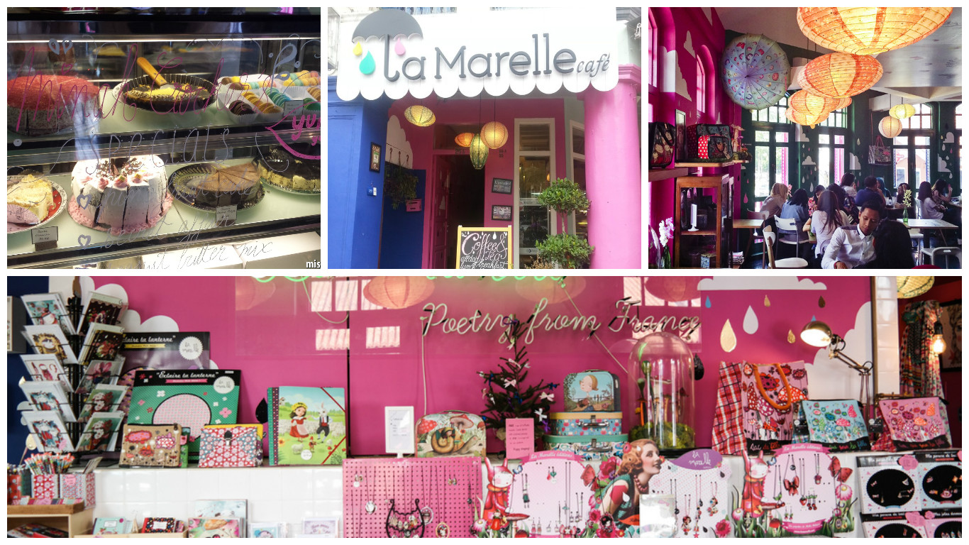 la marelle cafe party