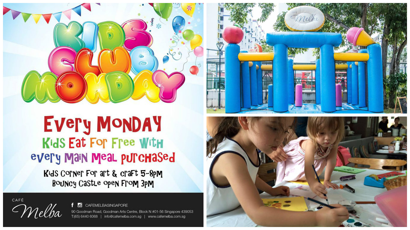 cafe melba kids party package