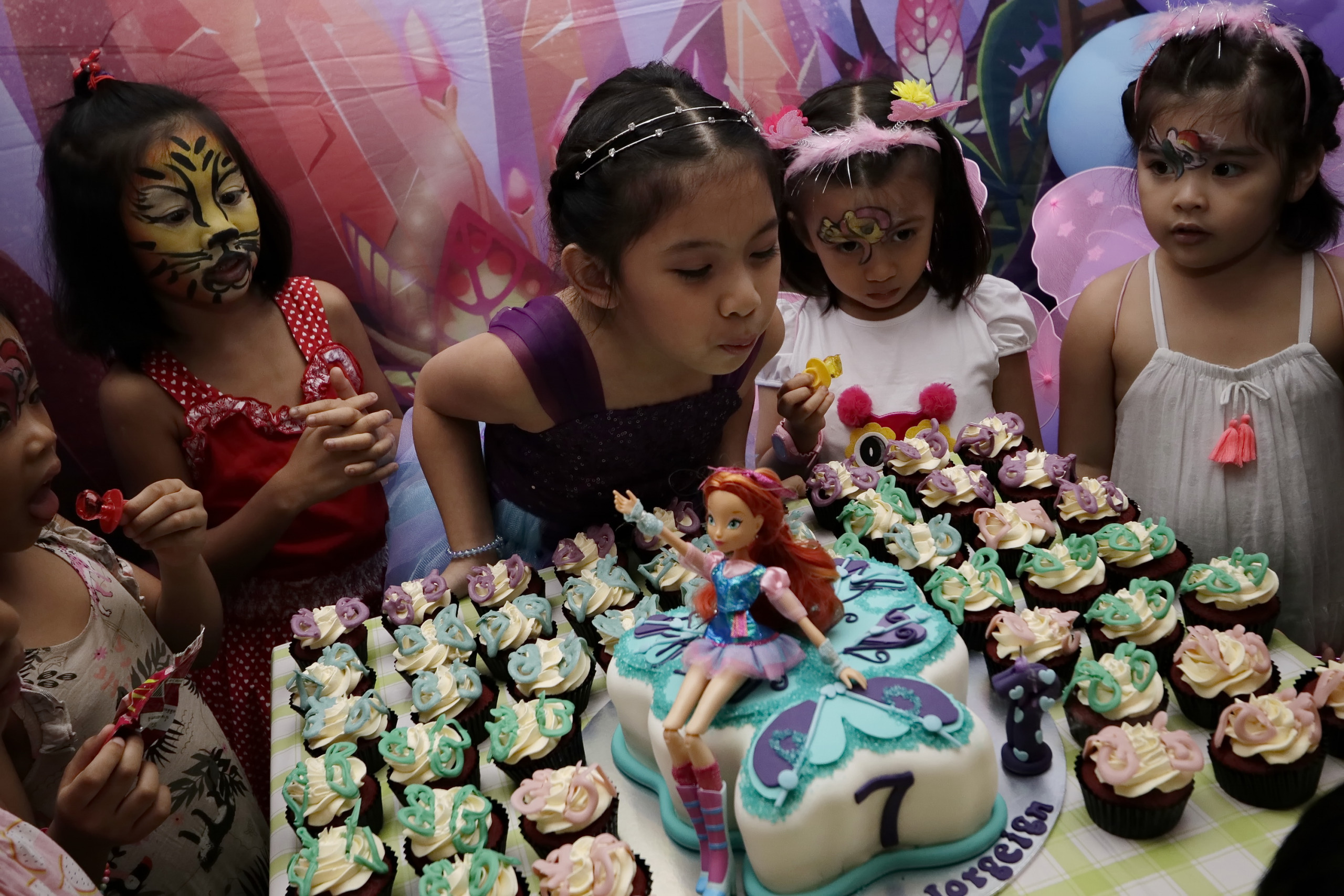 fairy fondant cake cupcakes