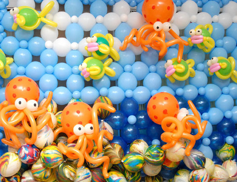 under the sea balloons