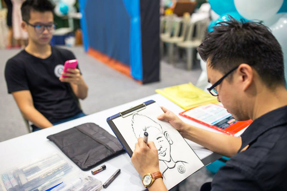 Caricature Station singapore