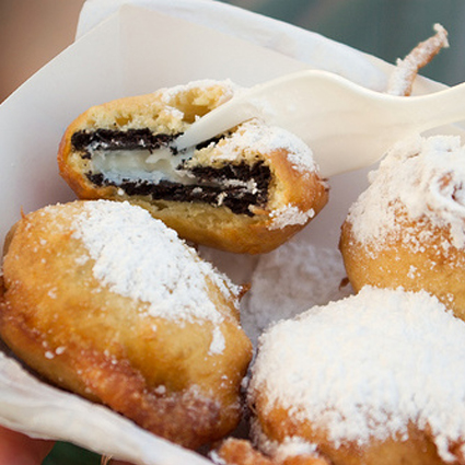 fried oreo station