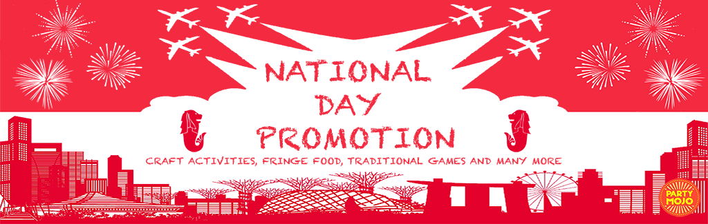 national day banner National Day Promotion