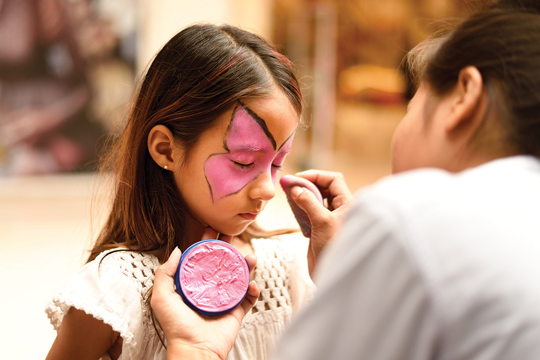 National Day Face Paint
