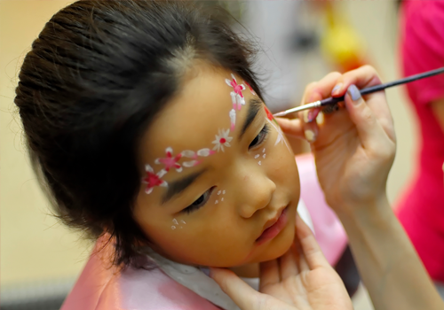 FacePainting Mid-Autumn Festival FacePainting Mid-Autumn Festival