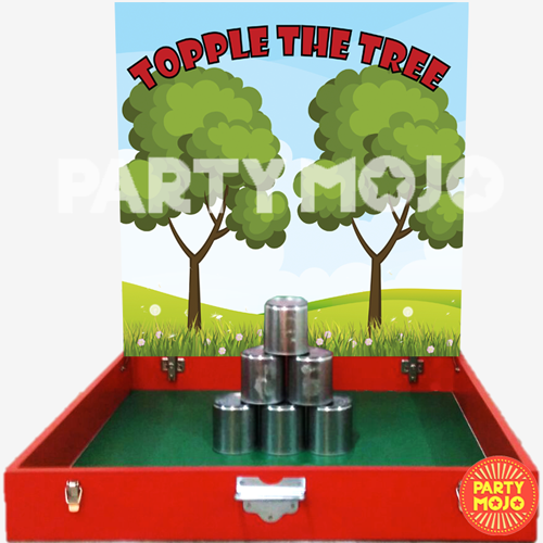 Mid-Autumn Games Booth Topple the Tree Mid-Autumn Games Booth Topple the Tree