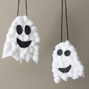 Halloween Ghost Art & Craft Halloween Ghost Art & Craft