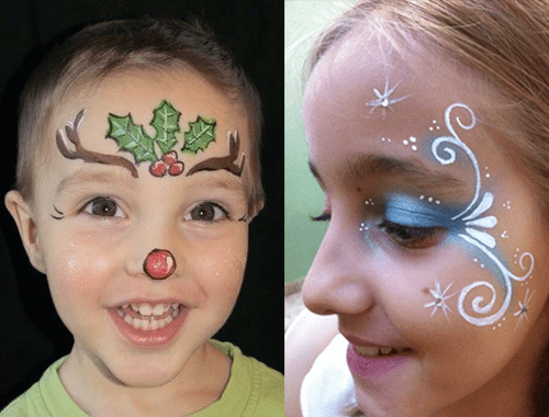 Christmas Face Painting-min