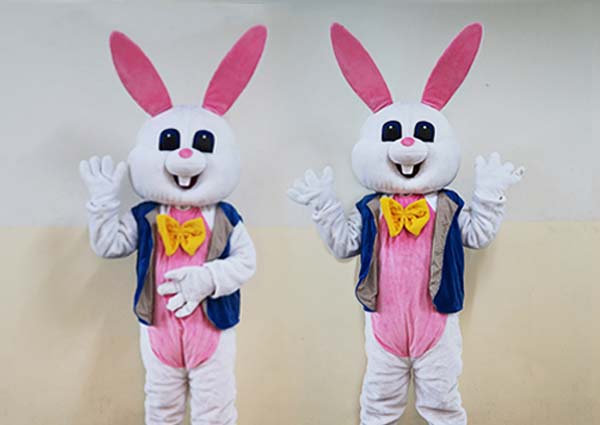Easter Bunny Mascot Zoom
