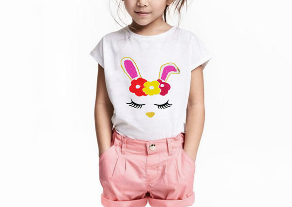Easter T-shirt Painting