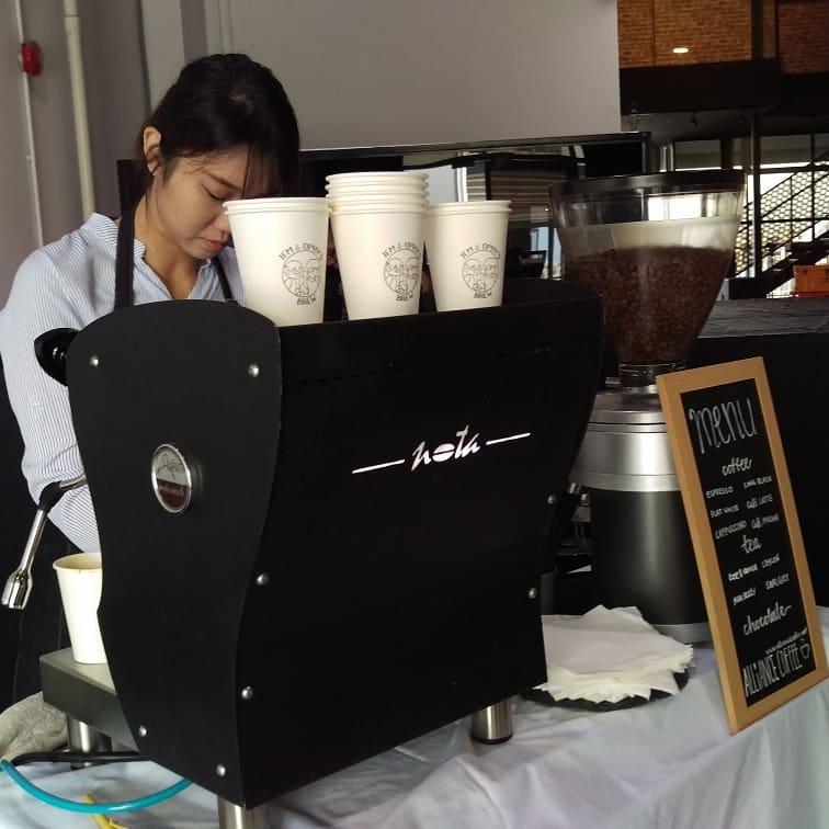 Barista Coffee Live Station