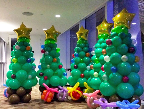 Christmas Balloon Trees - Best Balloon Creation in Singapore