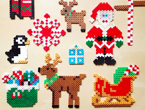 Christmas Hama Beads By Partymojo