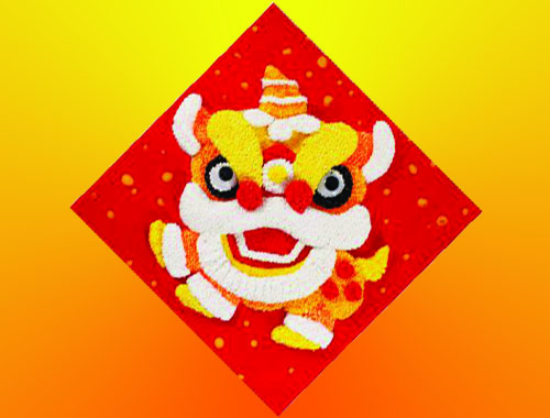 CNY Lion Foam