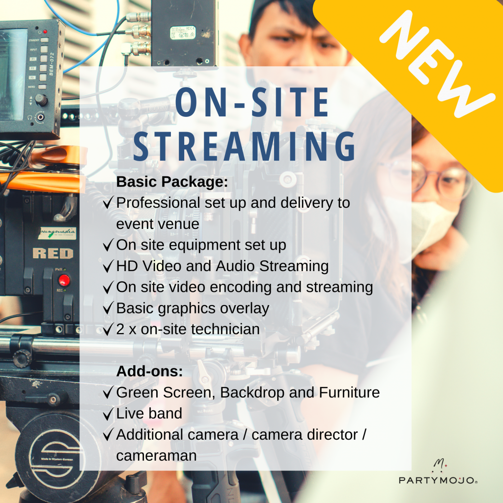 on site streaming singapore