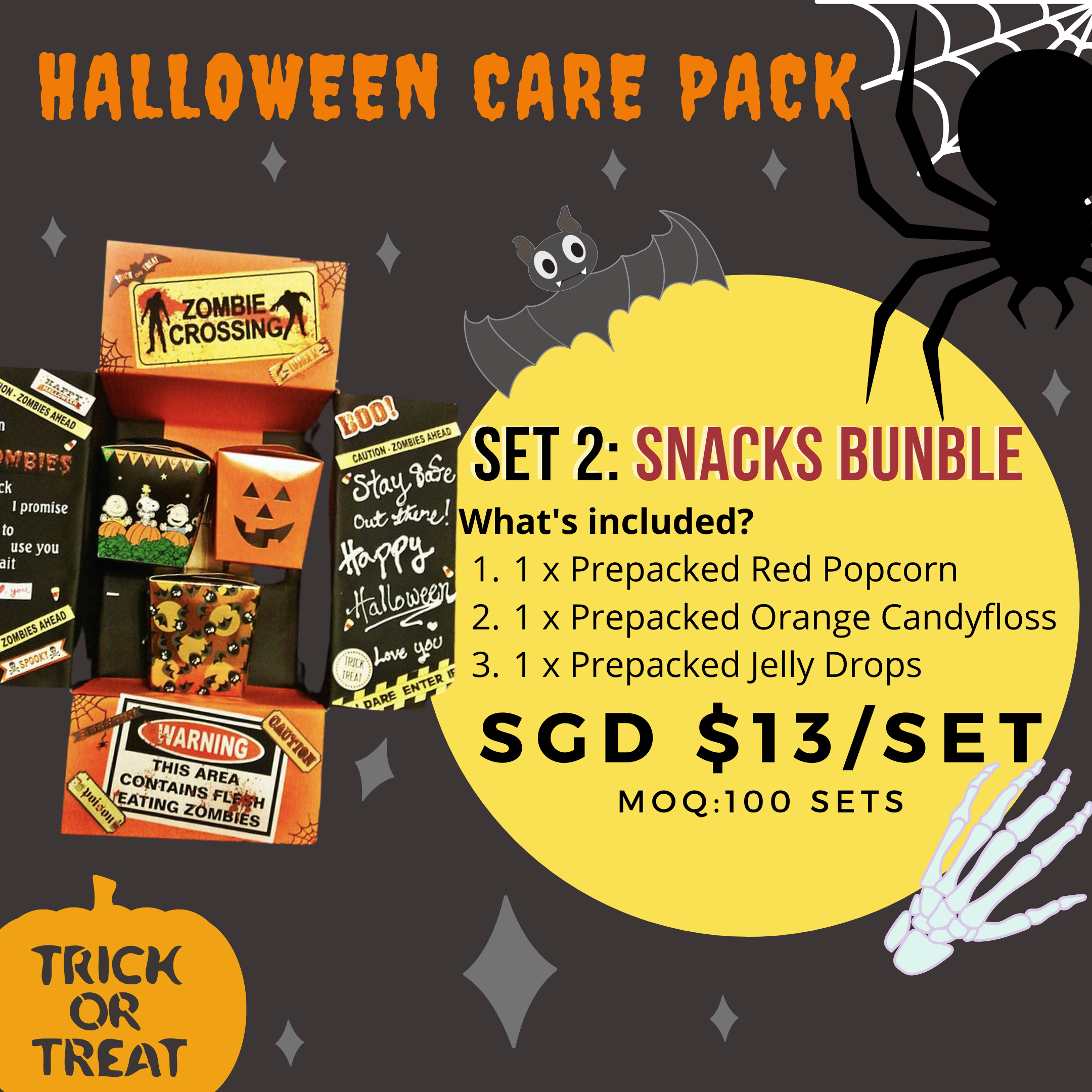 halloween care pack