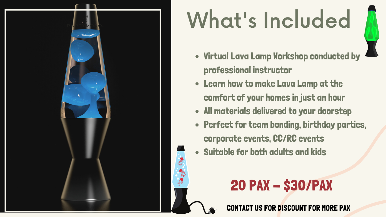 Virtual Lava Lamp making workshop Virtual Lava Lamp making workshop 2