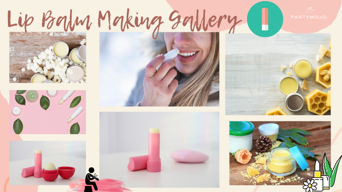 Virtual Lip Balm Making Hosted by PartyMojo