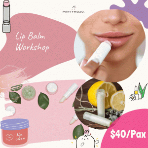 Virtual Lip Balm Making Workshop Singapore