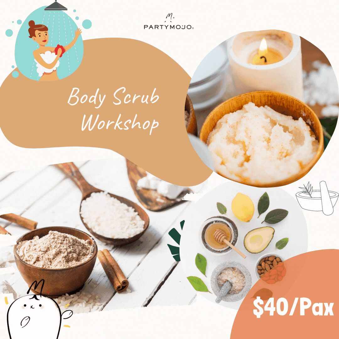 Virtual Body Scrub Making Hosted by PartyMojo